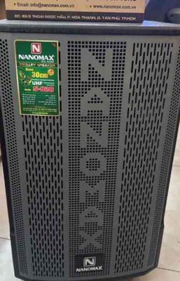Thanh lý loa karaoke Nanomax S-820 400w chính hãng