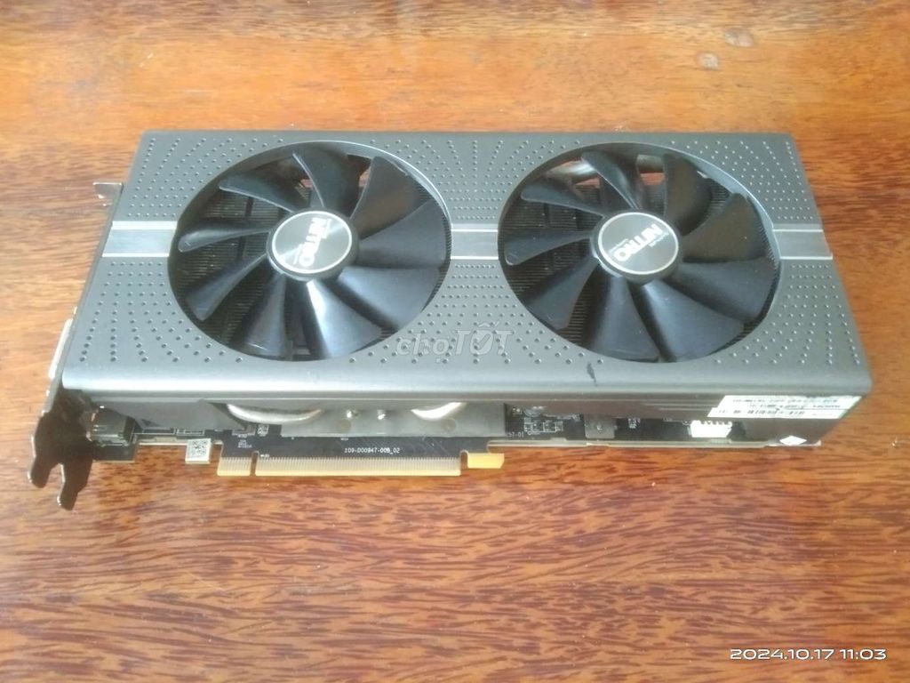 Vga Sapphire Rx 580 8G nguyên zin.