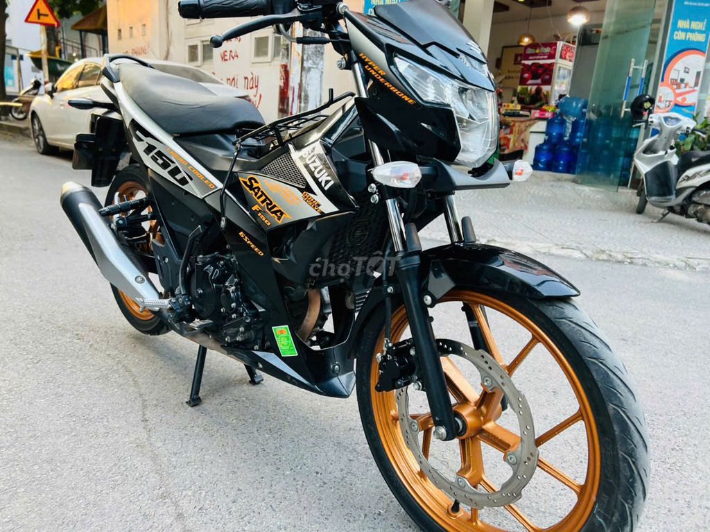 Suzuki Satria F150 Đen Trắng Cam. Mua bán Xe máy tại Quận Nam Từ Liêm Hà Nội được đăng bởi MAI HÒA hình 6