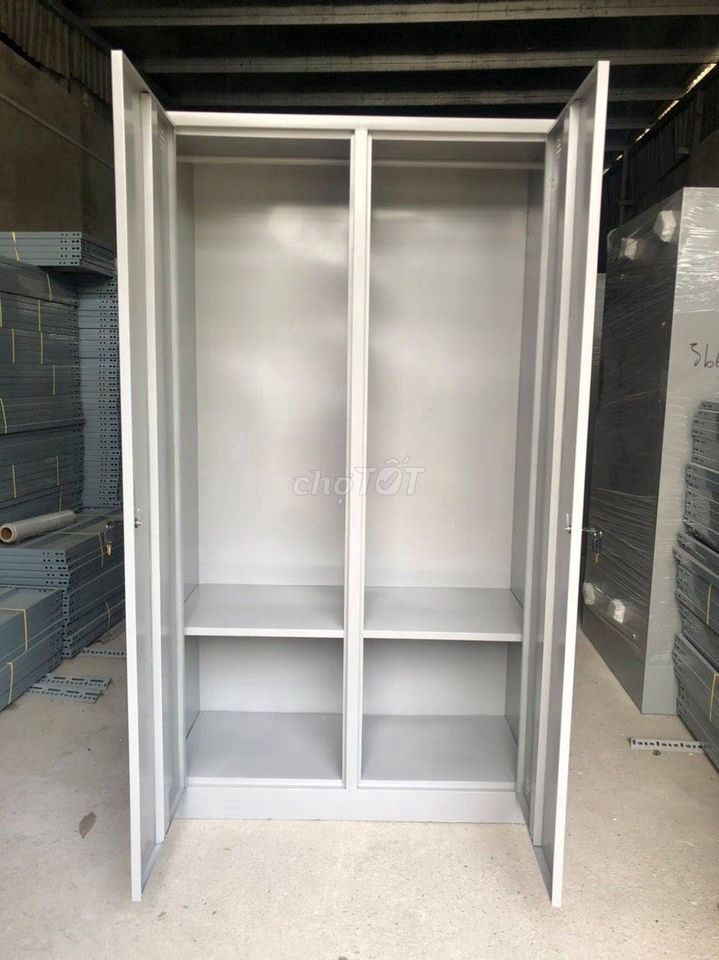 Tủ quần áo 2 cánh 1m83 Ghi xám. Mua bán Tủ, kệ gia đình tại Quận Nam Từ Liêm Hà Nội được đăng bởi Nguyễn Văn Kiên hình 1