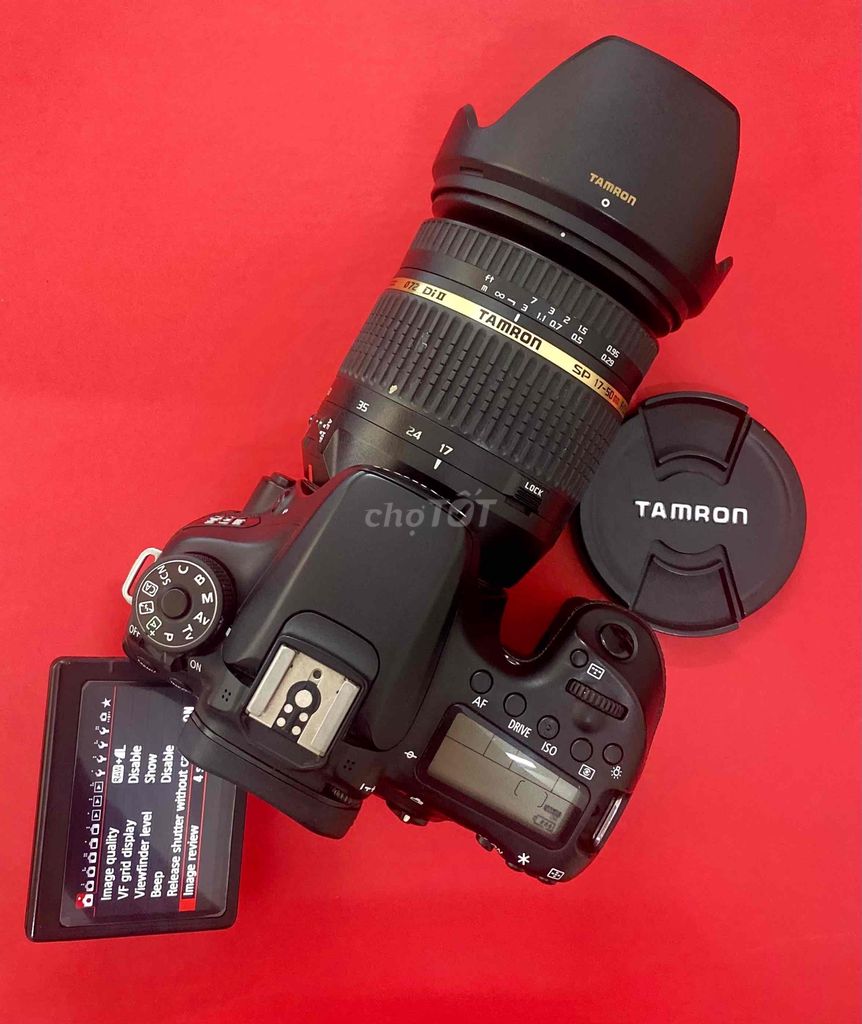 Canon 70d kèm lens tamron 17 50 f2.8