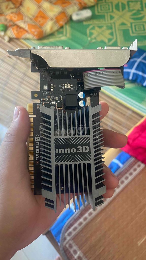 Card đồ họa Inno3D GT 710 Đen. Mua bán Linh kiện (RAM, Card...) tại Huyện Đan Phượng Hà Nội được đăng bởi Đặng Ngọc Anh hình 1