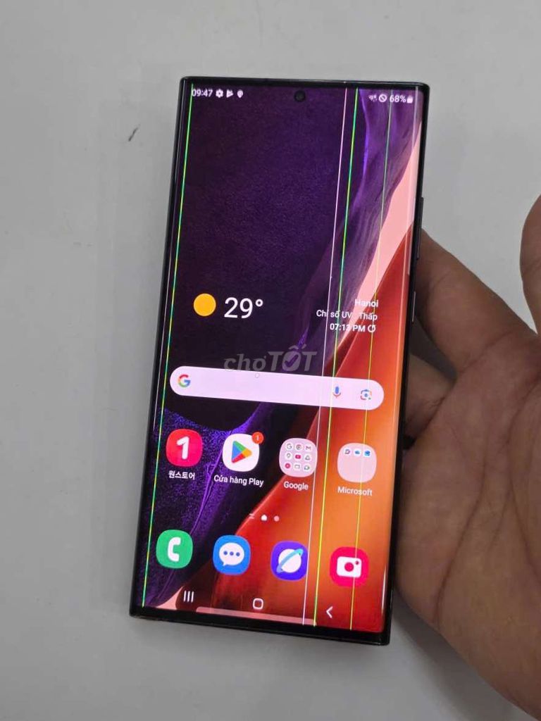Samsung Note 20 Ultra ram 12/ 256gb sọc màn. Mua bán Điện thoại tại Quận Cầu Giấy Hà Nội được đăng bởi Hùng Phát hình 1