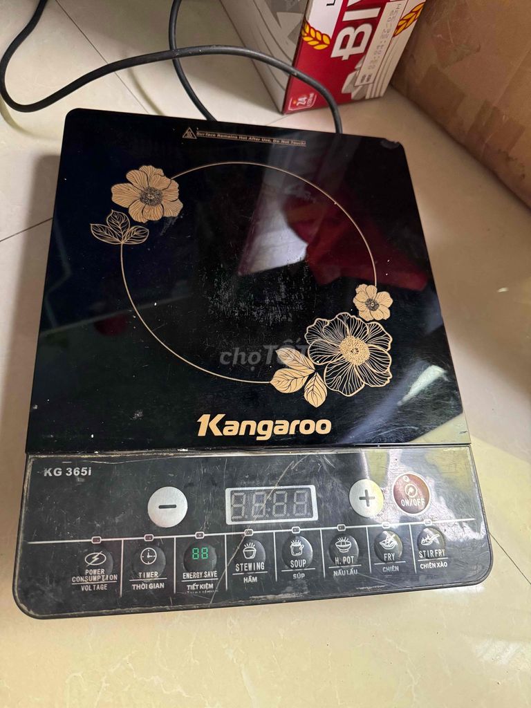 Bếp điện từ Kangaroo KG 365i Đen. Mua bán Bếp, lò, đồ điện nhà bếp tại Thành phố Hà Tiên Kiên Giang được đăng bởi Đồ dùng thanh lý hình 1
