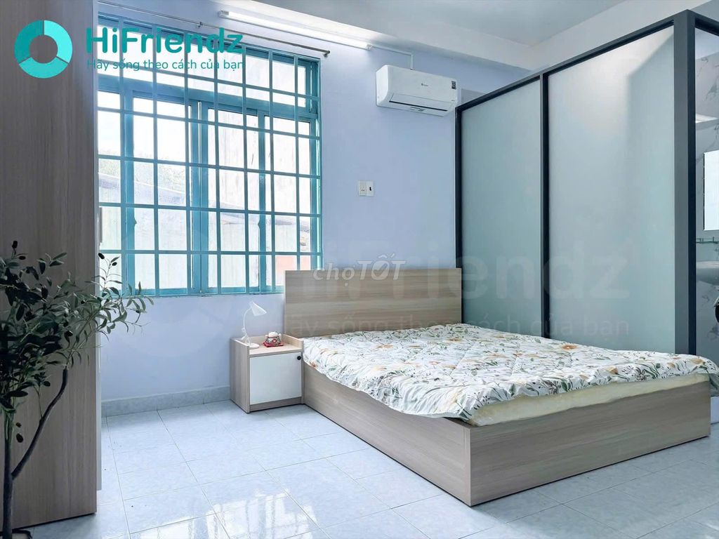 Phòng Trọ 30m2 Rộng Thoáng Rẻ Tại Bình Thạnh.Cửa sổ trời.Full Nội Thất