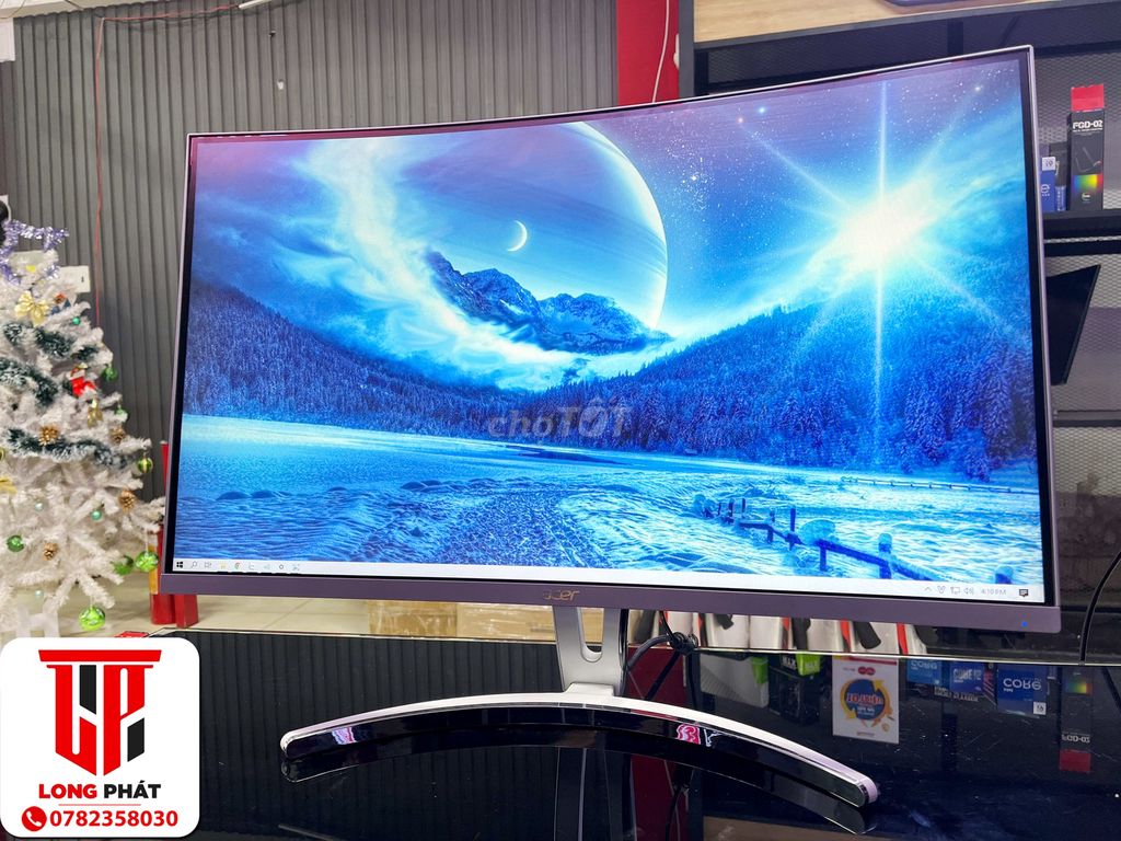 Màn hình cong Acer 27 inch 75Hz. Mua bán Phụ kiện (Màn hình, Chuột...) tại Quận 12 Tp Hồ Chí Minh được đăng bởi Sale Long Phát Computer hình 1