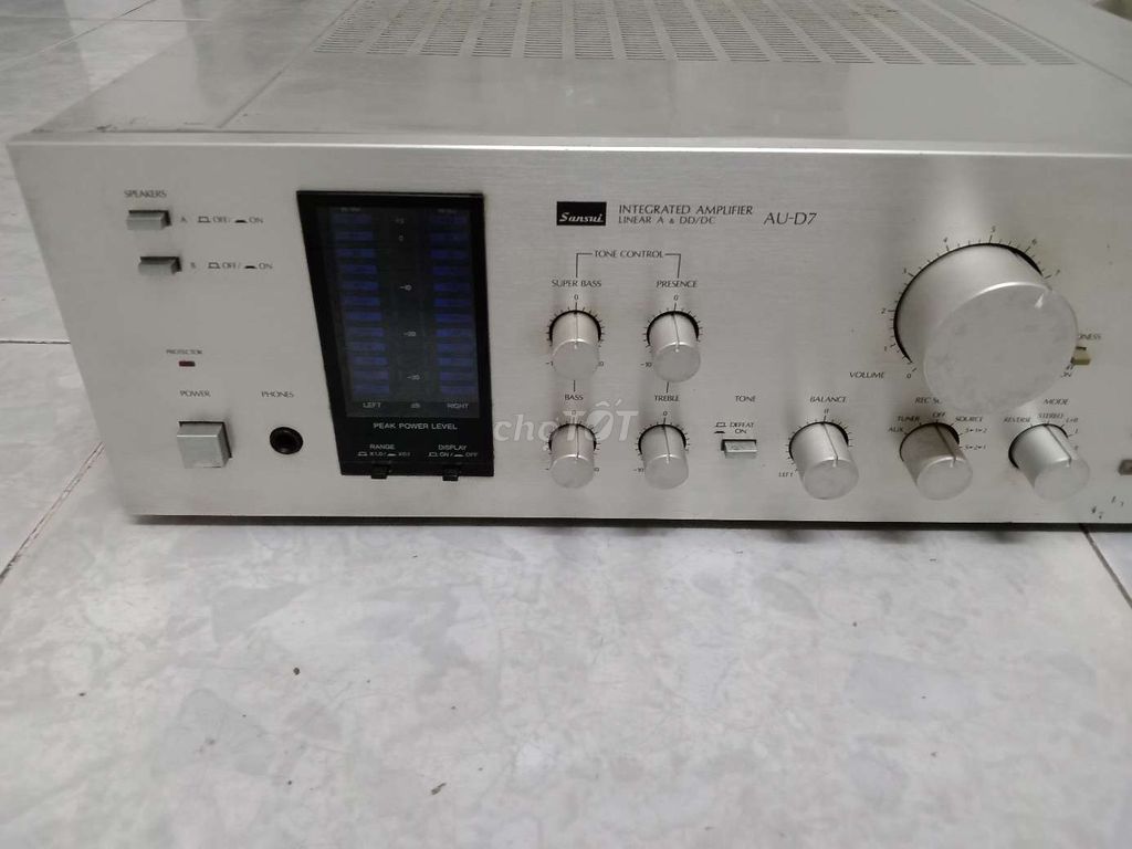 Ampli Sansui AU-D7 Bạc. Mua bán Tivi, Âm thanh tại Quận 7 Tp Hồ Chí Minh được đăng bởi danh hình 1