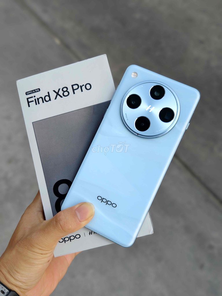 Oppo Find X8 Pro 5G fullbox ram12/512gb pin5900 êm