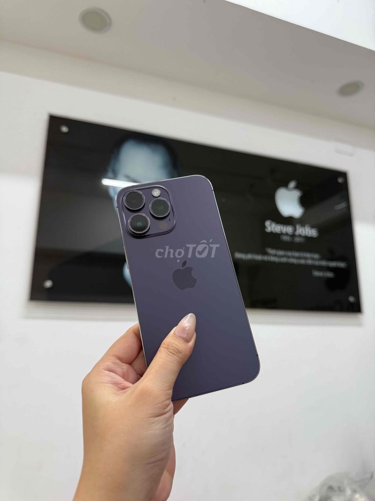 iP 14 Pro Max 512GB Tím Pin 100%. Mua bán Điện thoại tại Quận Thanh Khê Đà Nẵng được đăng bởi Như Trần hình 1