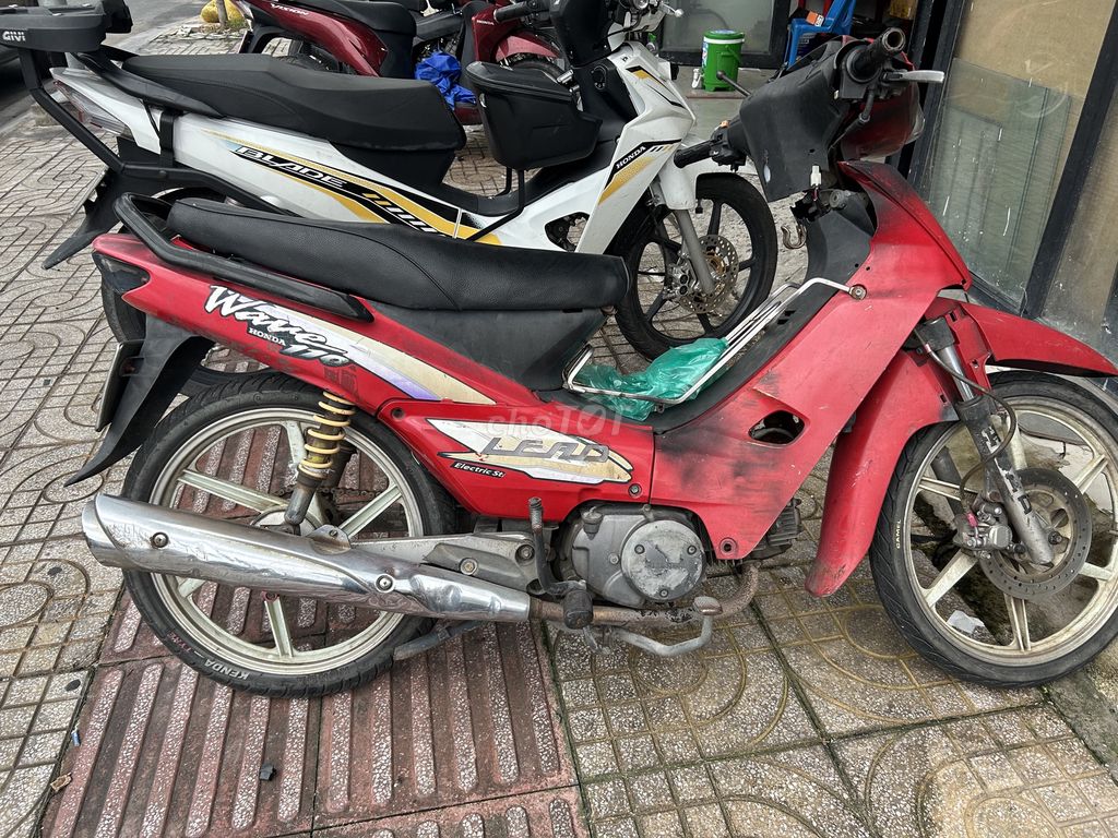 Honda Wave японский с красивым номером