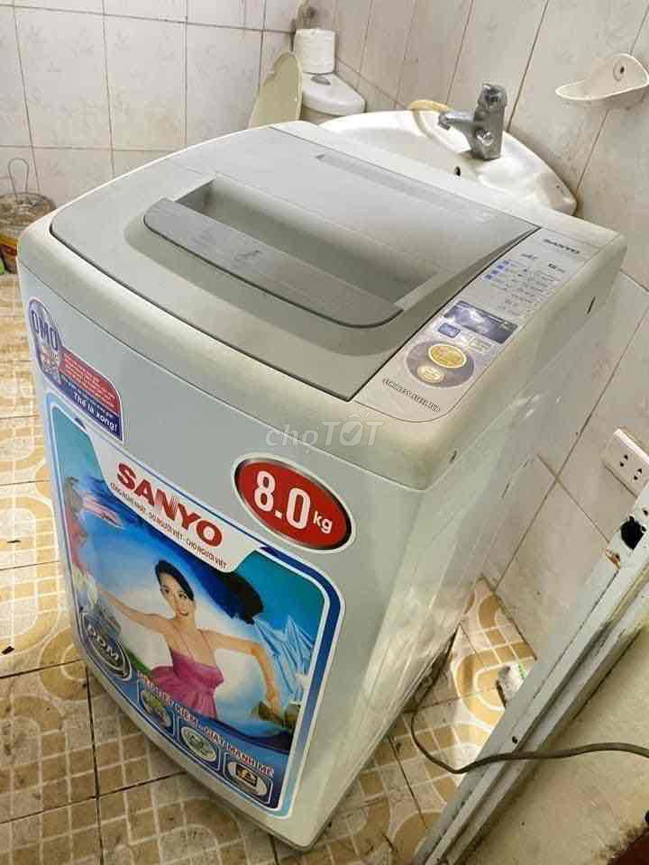 thanh lí máy giặt sanyo 8kg. Mua bán Máy giặt tại Thị xã Sơn Tây Hà Nội được đăng bởi nguyen anh linh hình 1
