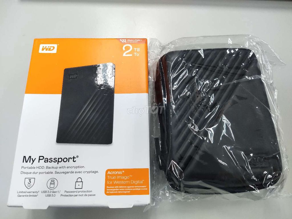 Ổ cứng Western Digital My Passport 2TB Đen. Mua bán Phụ kiện (Màn hình, Chuột...) tại Quận Lê Chân Hải Phòng được đăng bởi Tuan Nt hình 1