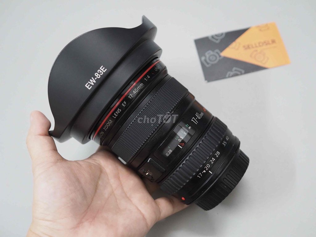 Canon EF 17-40 F4 L USM. Mua bán Máy ảnh, Máy quay tại Quận 3 Tp Hồ Chí Minh được đăng bởi Gia Lộc hình 1