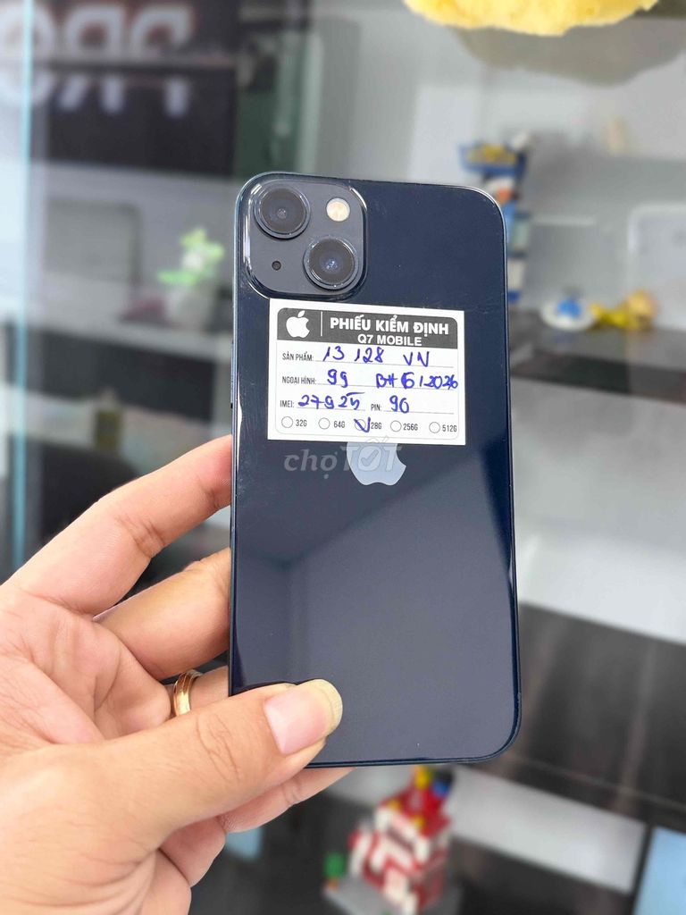 Apple iPhone 13 128GB Đen VN/A cbh5/2026. Mua bán Điện thoại tại Quận 7 Tp Hồ Chí Minh được đăng bởi Nguyễn Đặng Kỳ hình 1