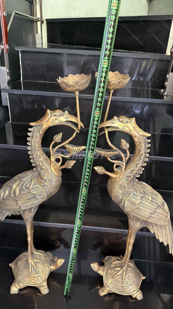 Tượng trang trí Đồng vàng 68cm. Mua bán Đồ sưu tầm, đồ cổ tại Thành phố Thủ Đức Tp Hồ Chí Minh được đăng bởi Tống xuân dũng hình 1