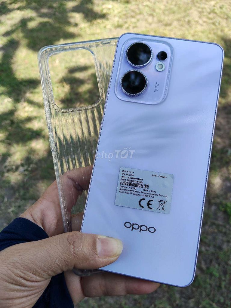 OPPO Reno 13F 5G 256GB Tím. Mua bán Điện thoại tại Thành phố Biên Hòa Đồng Nai được đăng bởi Lai Dang hình 1