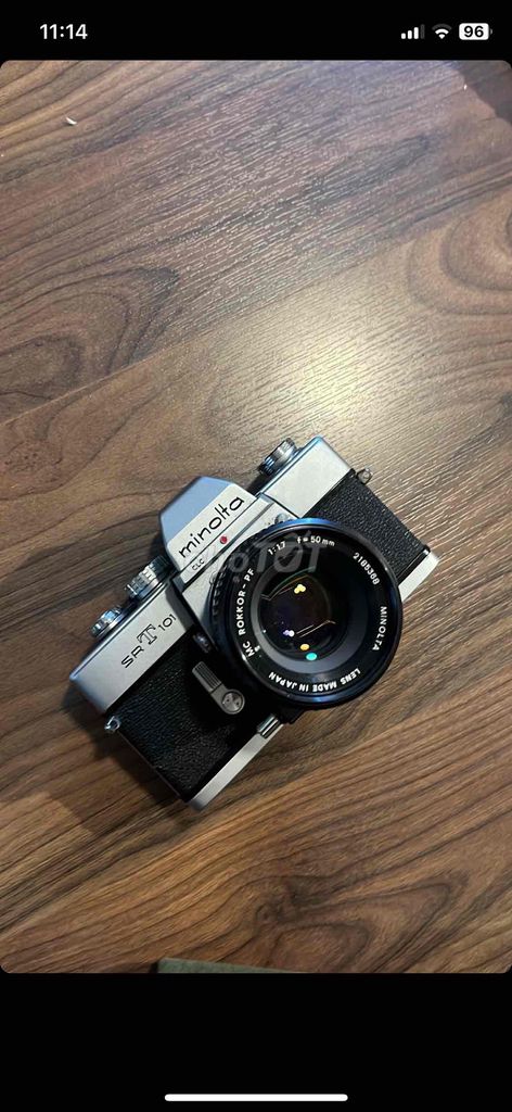 Minolta Srt101 + Lens f1.7