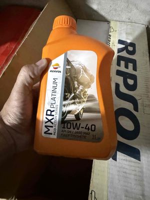 Dầu nhớt xe máy Repsol MXR Platinum 1L. Mua bán Phụ tùng xe tại Quận Tân Phú Tp Hồ Chí Minh được đăng bởi Lê Khánh Hội