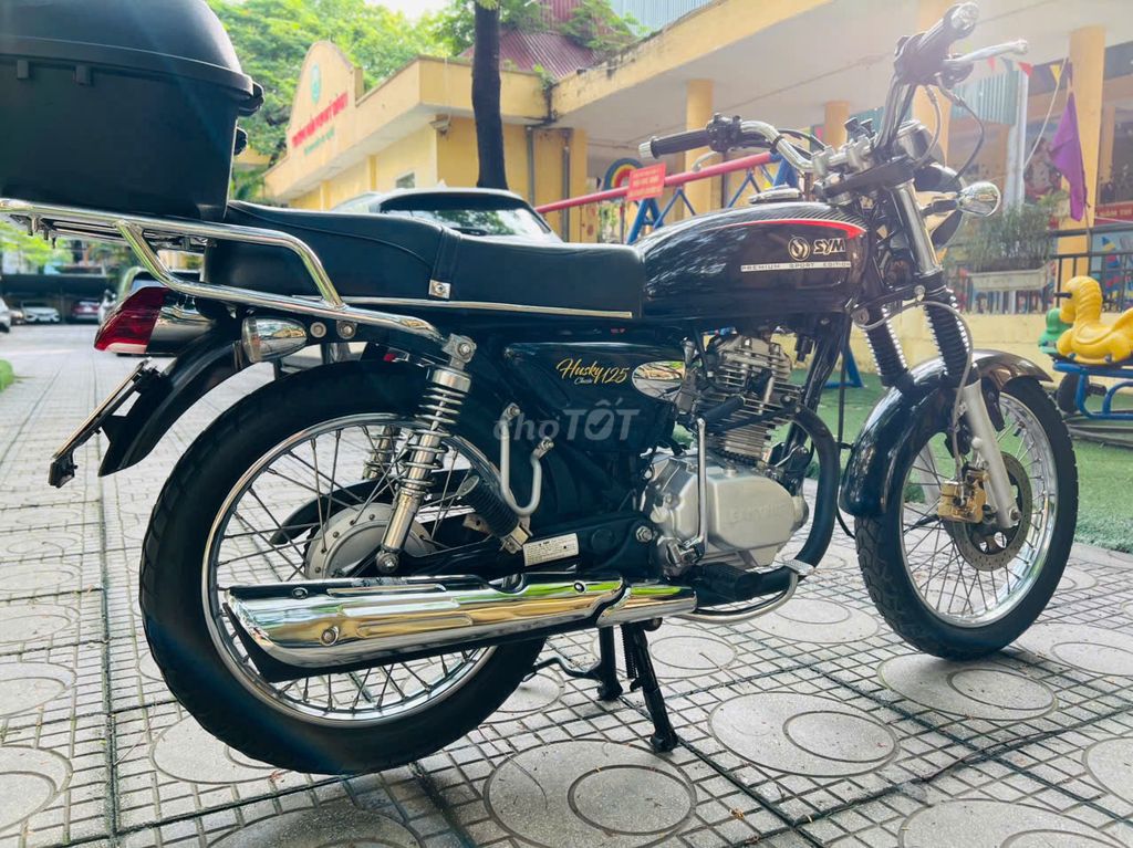 SYM HUSKY 125 NGUYÊN ZIN CHÍNH CHỦ BIỂN 29. Mua bán Xe máy tại Quận Nam Từ Liêm Hà Nội được đăng bởi MAI HÒA hình 4