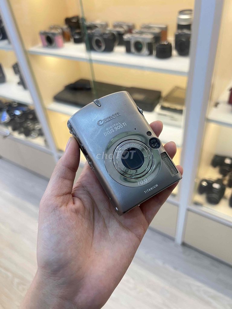 Máy ảnh Canon IXUS 900 Ti Bạc Titan. Mua bán Máy ảnh, Máy quay tại Quận Phú Nhuận Tp Hồ Chí Minh được đăng bởi Khánh máy ảnh top 1 hình 1