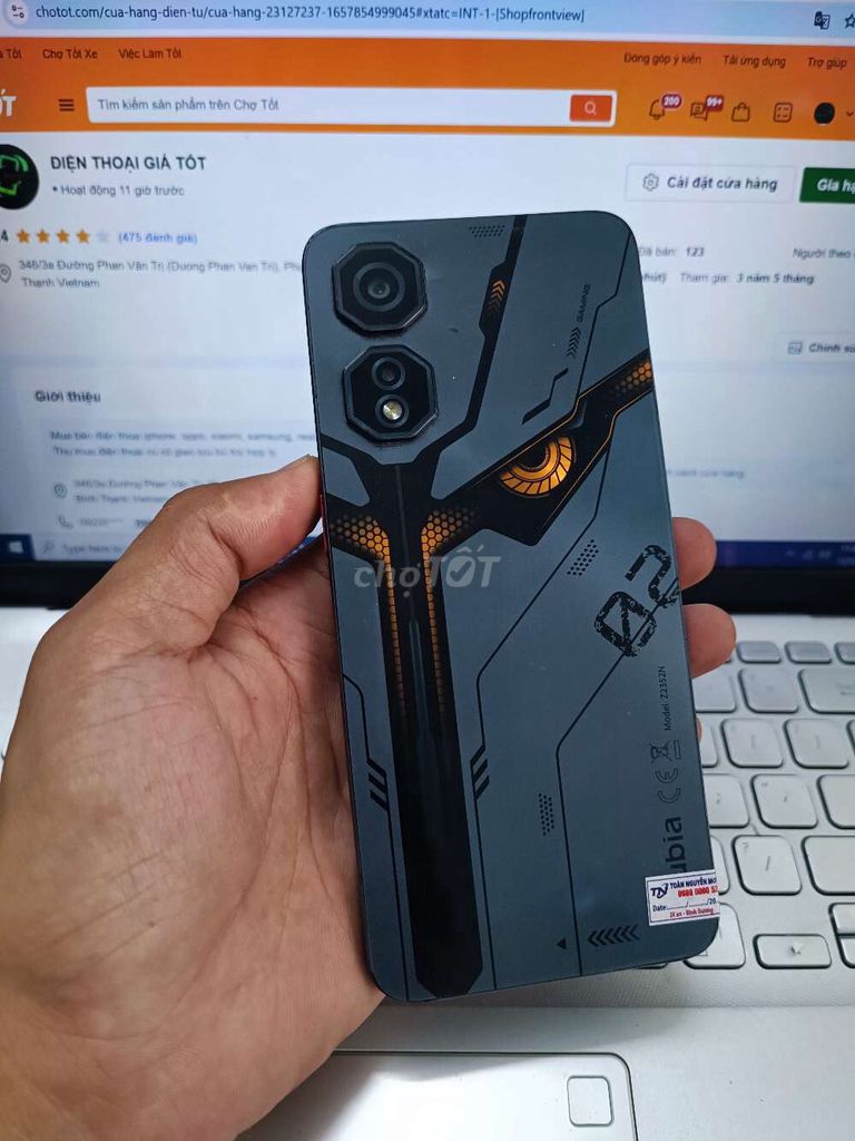 NUBIA NEO 2 5G 8GB.256GB PIN6000 UNISOC T820. Mua bán Điện thoại tại Quận Bình Thạnh Tp Hồ Chí Minh được đăng bởi Dân Mobile hình 1