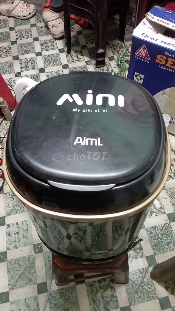 Máy giặt mini Aimi Đen Đã qua sử dụng. Mua bán Máy giặt tại Quận 1 Tp Hồ Chí Minh được đăng bởi trần như tuấn hình 1