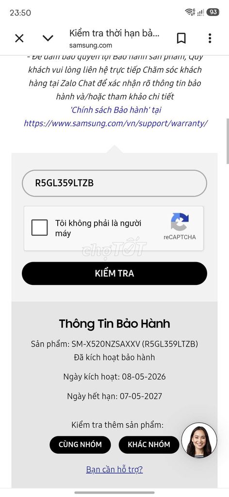 Samsung Galaxy Tab S10 FE Wifi 8GB/128GB Bạc Mới. Mua bán Máy tính bảng tại Quận Tân Phú Tp Hồ Chí Minh được đăng bởi Nguyễn Linh Thảo hình 1