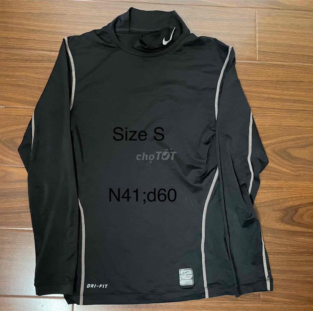 áo bơi Nike size S n41;d60 màu đen