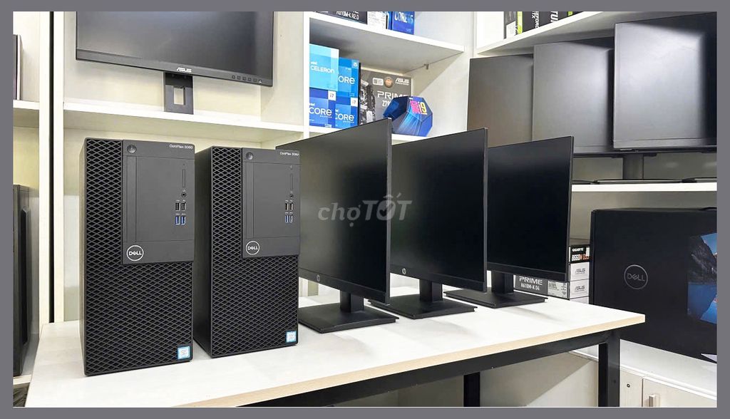 BÁN CHỤC THÙNG MÁY BỘ DELL 3470 NHƯ MỚI I3 8100 8G