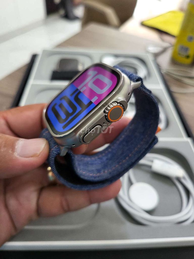 Apple Watch ultra 1 đẹp keng PIN 100 BH 1 năm