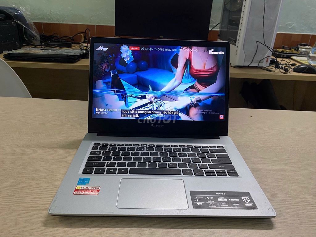 Acer Aspire 3 N6000 14 inch 8G/128G. Mua bán Laptop tại Quận Cẩm Lệ Đà Nẵng được đăng bởi Laptop Cũ Đà Nẵng hình 1