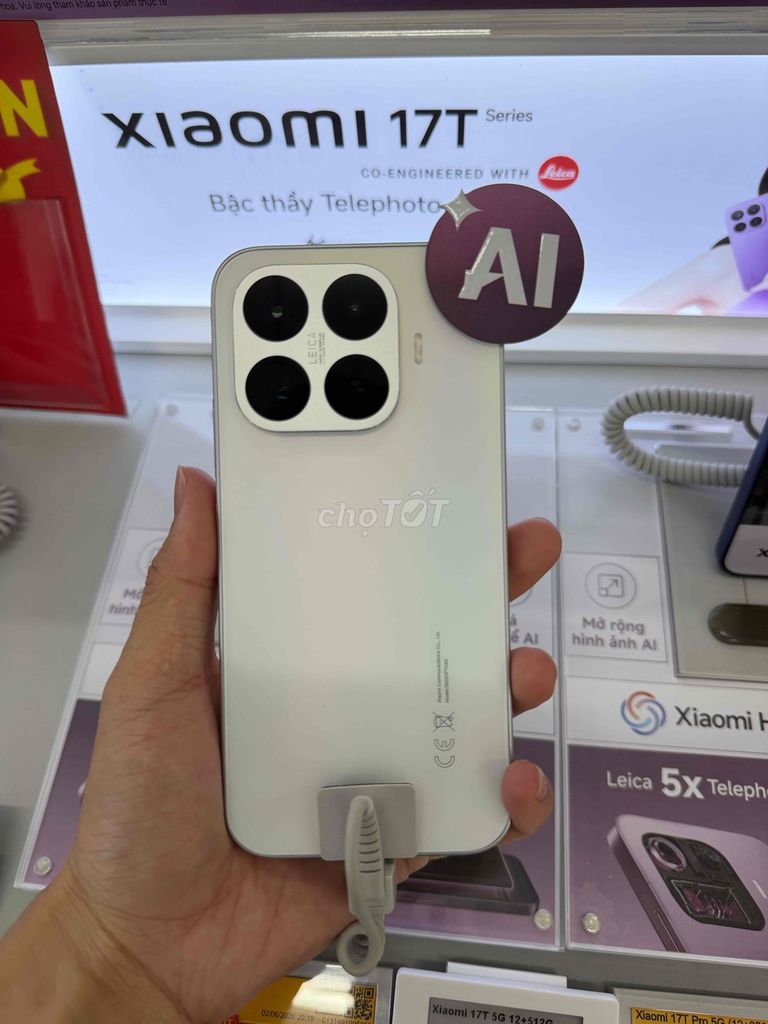 Xiaomi 17T 12GB/256GB Trắng. Mua bán Điện thoại tại Thành phố Bảo Lộc Lâm Đồng được đăng bởi Lại Minh Hoàng hình 1