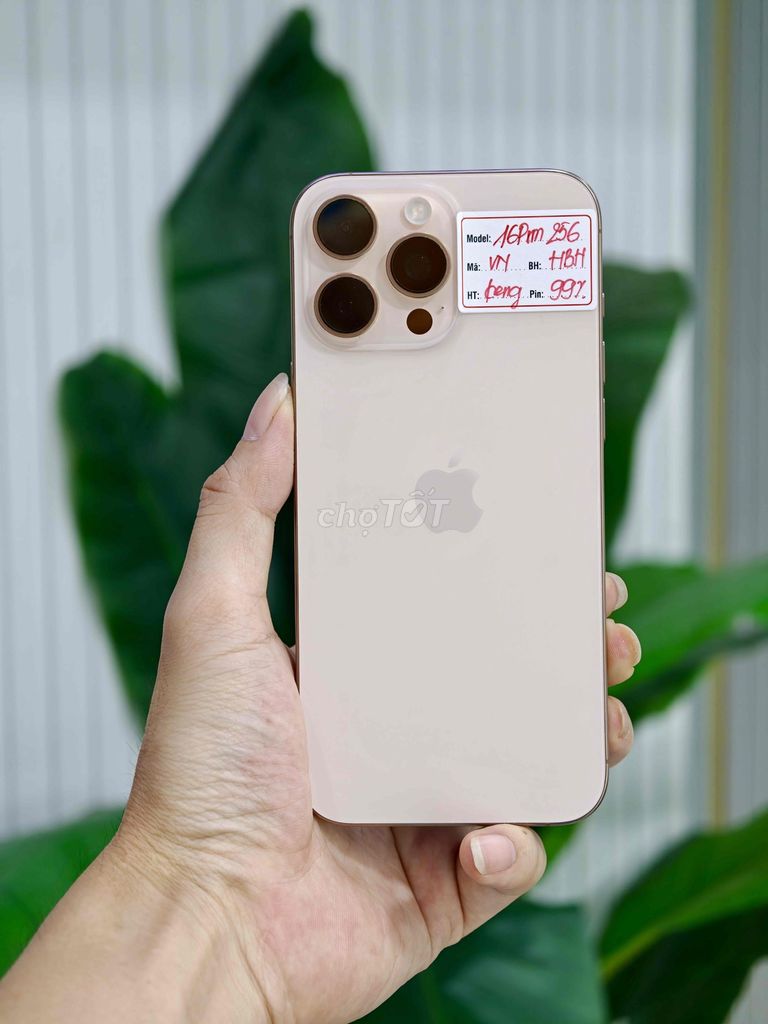 Apple iPhone 16 Pro Max 256GB Gold VN/A P99%. Mua bán Điện thoại tại Quận Đống Đa Hà Nội được đăng bởi Quý Hoàng hình 1