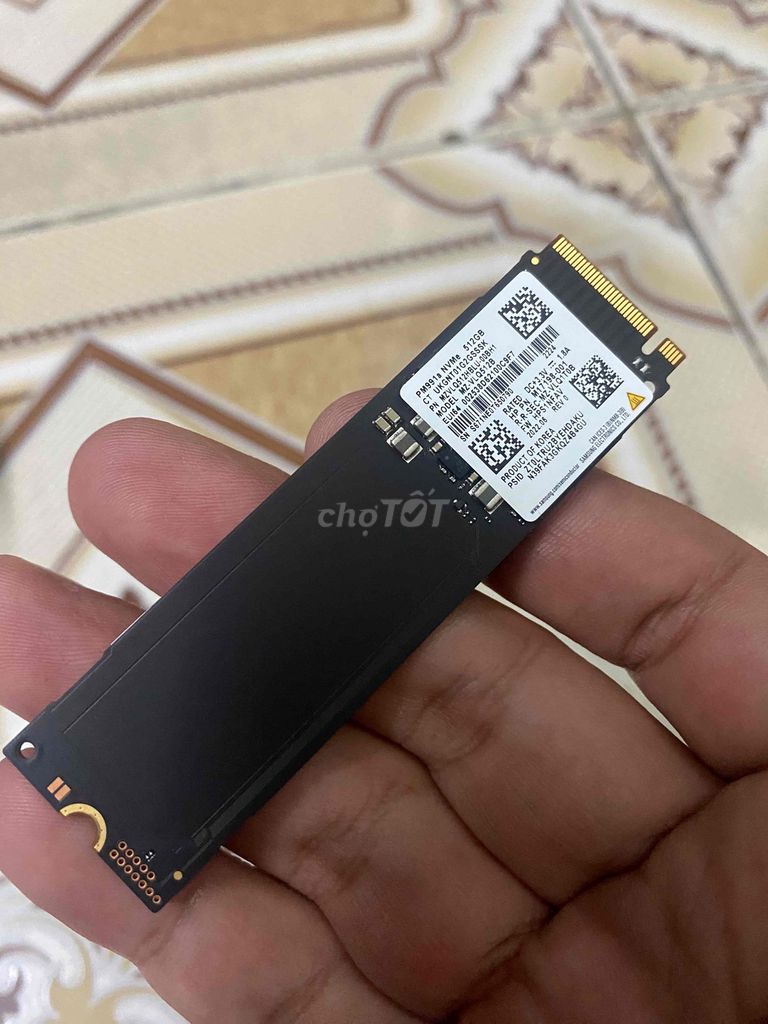 SSD Samsung PM991a 512G chất lượng cao Win 11 Pro. Mua bán Linh kiện (RAM, Card...) tại Quận 4 Tp Hồ Chí Minh được đăng bởi Jerry Tran hình 1