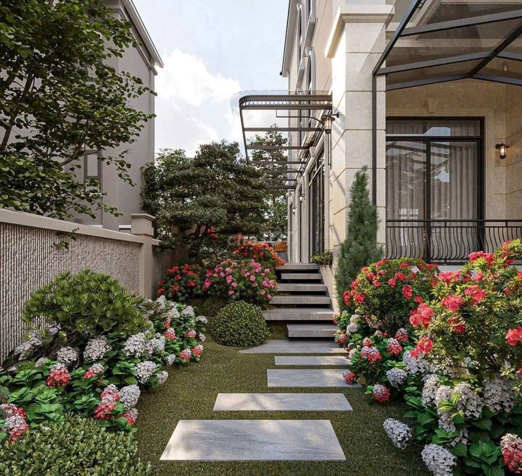 Соседние таунхаусы Vinhomes Sai Gón Park