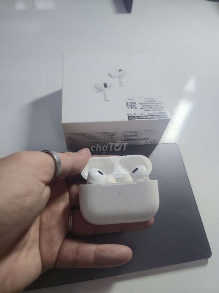 AirPods Pro 2 chính hãng VN Type-C sạc không dây. Mua bán Tivi, Âm thanh tại Quận 12 Tp Hồ Chí Minh được đăng bởi Tính Nguyễn hình 1