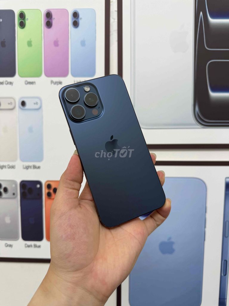 15 Pro Max 256GB Xanh Full CN Pin 89. Mua bán Điện thoại tại Quận Thanh Xuân Hà Nội được đăng bởi Hoàng Sơn Apple hình 1