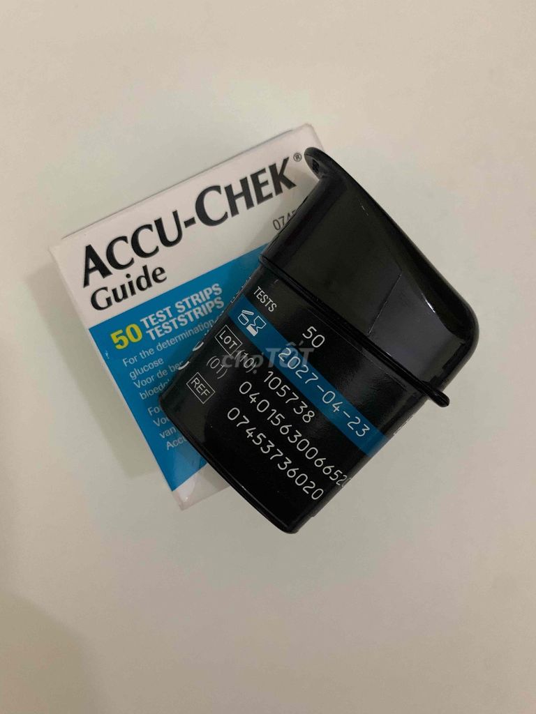 Que thử đường huyết Accu-Chek Guide 50 que. Mua bán Nội thất, đồ gia dụng khác tại Thành phố Thuận An Bình Dương được đăng bởi Hà Minh Anh hình 1
