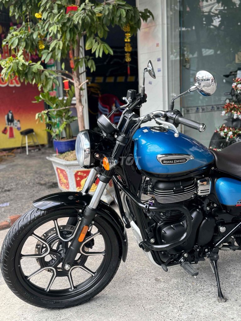 Royal Enfield Meteor 350 2023 Xanh dương 10000 km. Mua bán Xe máy tại Quận Bình Tân Tp Hồ Chí Minh được đăng bởi Việt Motor Bình Tân hình 7