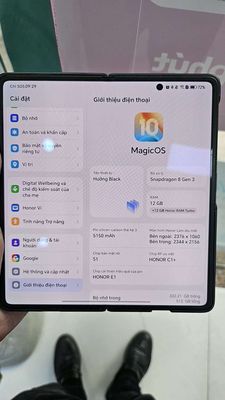 Honor magic v3 hàng FPT bán hoặc GL