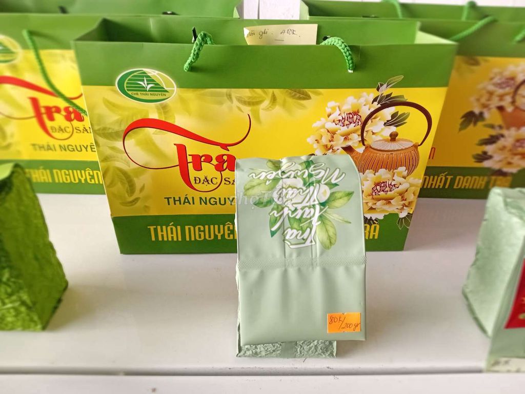Trà Thái Nguyên 200gr, gói bạc. Mua bán Đồ ăn, thực phẩm và các loại khác tại Huyện Vĩnh Tường Vĩnh Phúc được đăng bởi HOÀNG HƯỜNG hình 1
