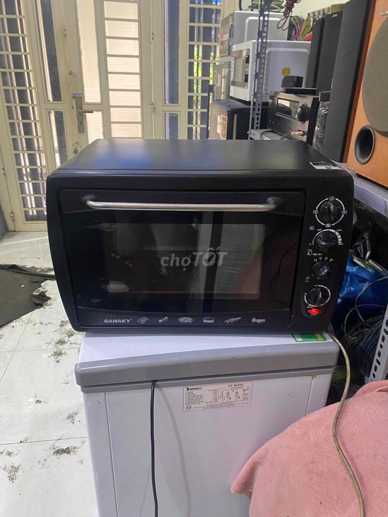 Lò nướng Sanaky VH-509S 50L Đen dùng tốt. Mua bán Bếp, lò, đồ điện nhà bếp tại Quận 11 Tp Hồ Chí Minh được đăng bởi NGỌC TRÂM hình 1