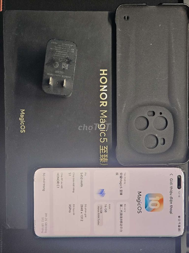 Honor Magic 5 Ultimate 512GB Đen. Mua bán Điện thoại tại Quận Thanh Khê Đà Nẵng được đăng bởi MrSea hình 1