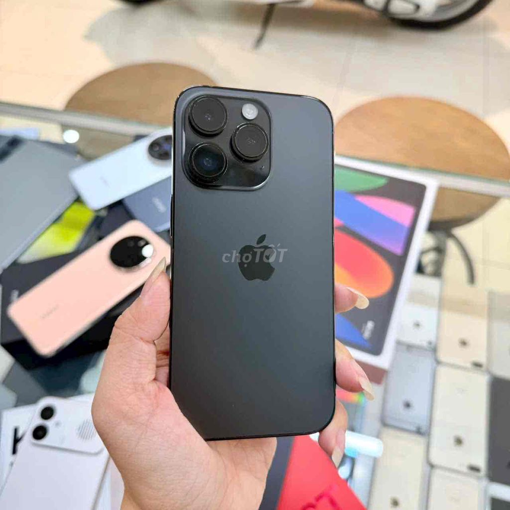 Apple iPhone 14 Pro 128GB Đen 99%. Mua bán Điện thoại tại Thành phố Tây Ninh Tây Ninh được đăng bởi Mỹ Vy Store Mobile Tây Ninh hình 1