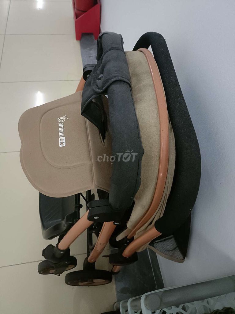Xe đẩy em bé Bamboo Life Nâu. Mua bán Mẹ và bé tại Quận Cái Răng Cần Thơ được đăng bởi MR GIA HUY hình 1