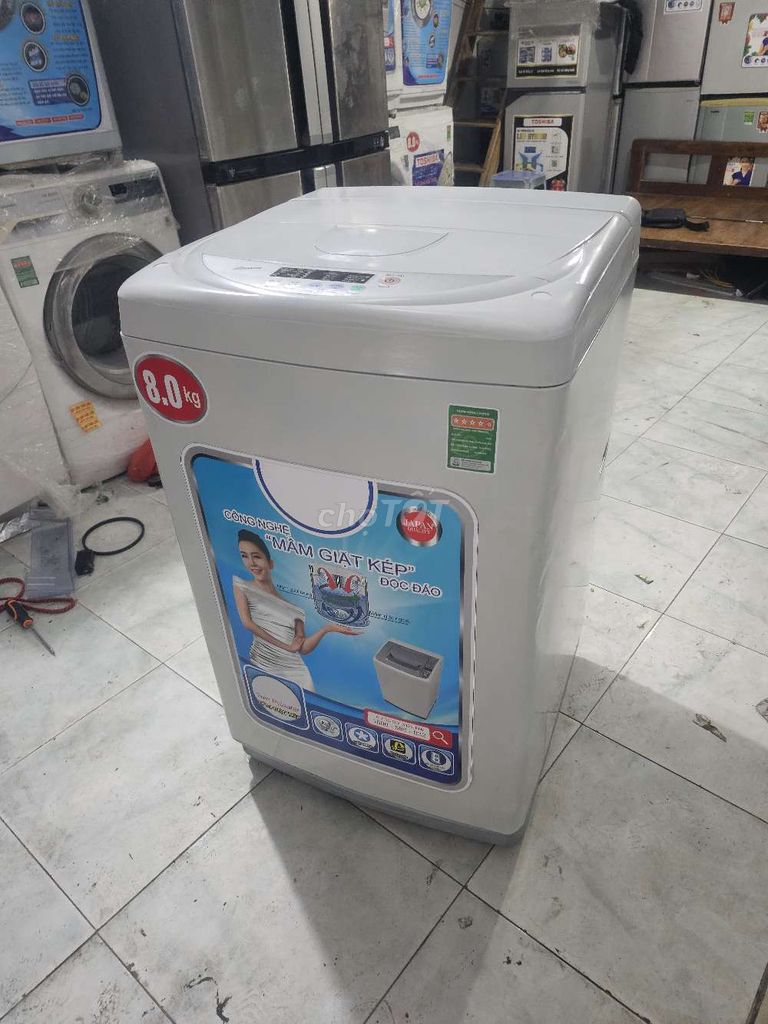 Máy giặt LG 8,0kg giặt vắt êm, bảo hành 3 tháng