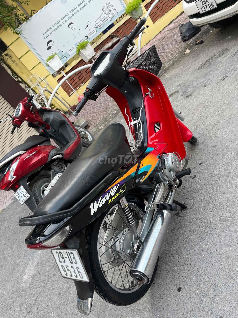 Honda Wave Alpha 2024 Красный