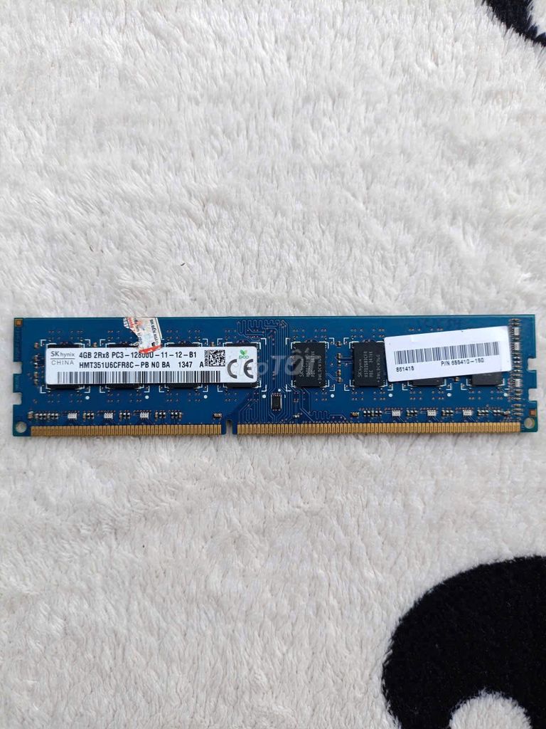 RAM DDR3 4GB PC Đã qua sử dụng. Mua bán Linh kiện (RAM, Card...) tại Huyện Tân Châu Tây Ninh được đăng bởi TechMart hình 1
