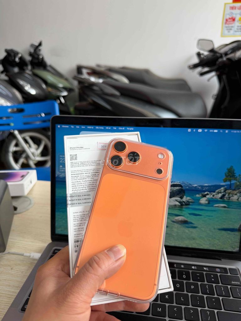 Apple iPhone 17 Pro Max 256GB Cam vn/a như new. Mua bán Điện thoại tại Quận Long Biên Hà Nội được đăng bởi Long Châu hình 1