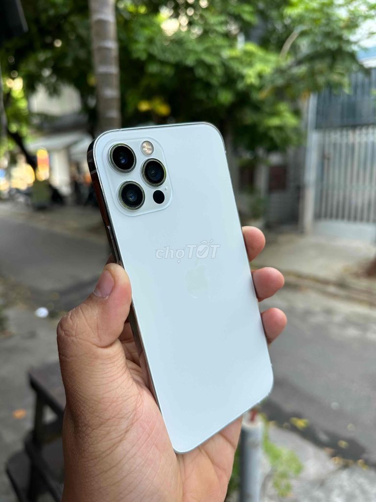 Apple iPhone 12 Pro 128GB Trắng màn oled như zin🍎. Mua bán Điện thoại tại Quận Sơn Trà Đà Nẵng được đăng bởi phước tài hình 1